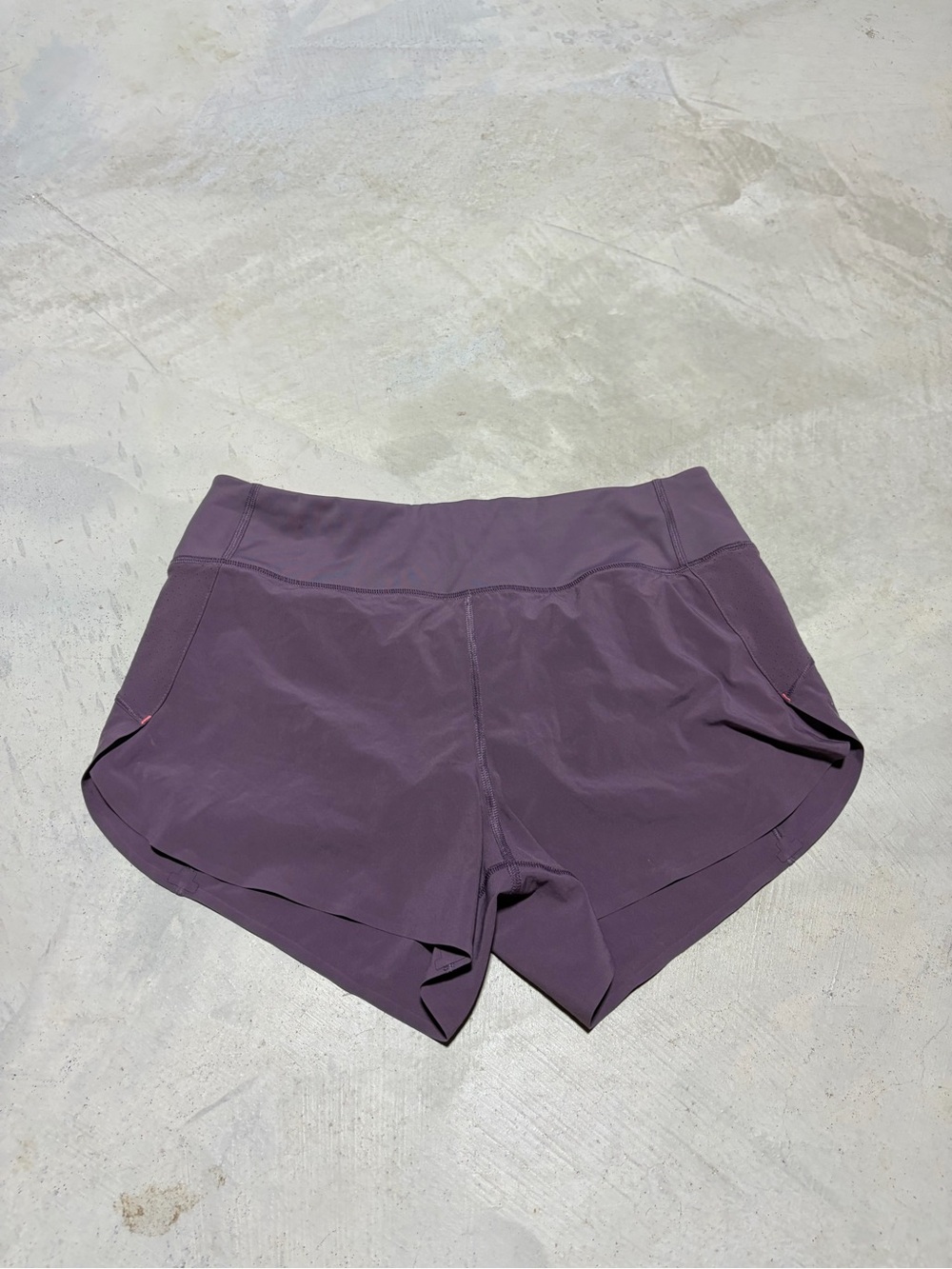 Athleta Women's Purple run with it Athletic Shorts small